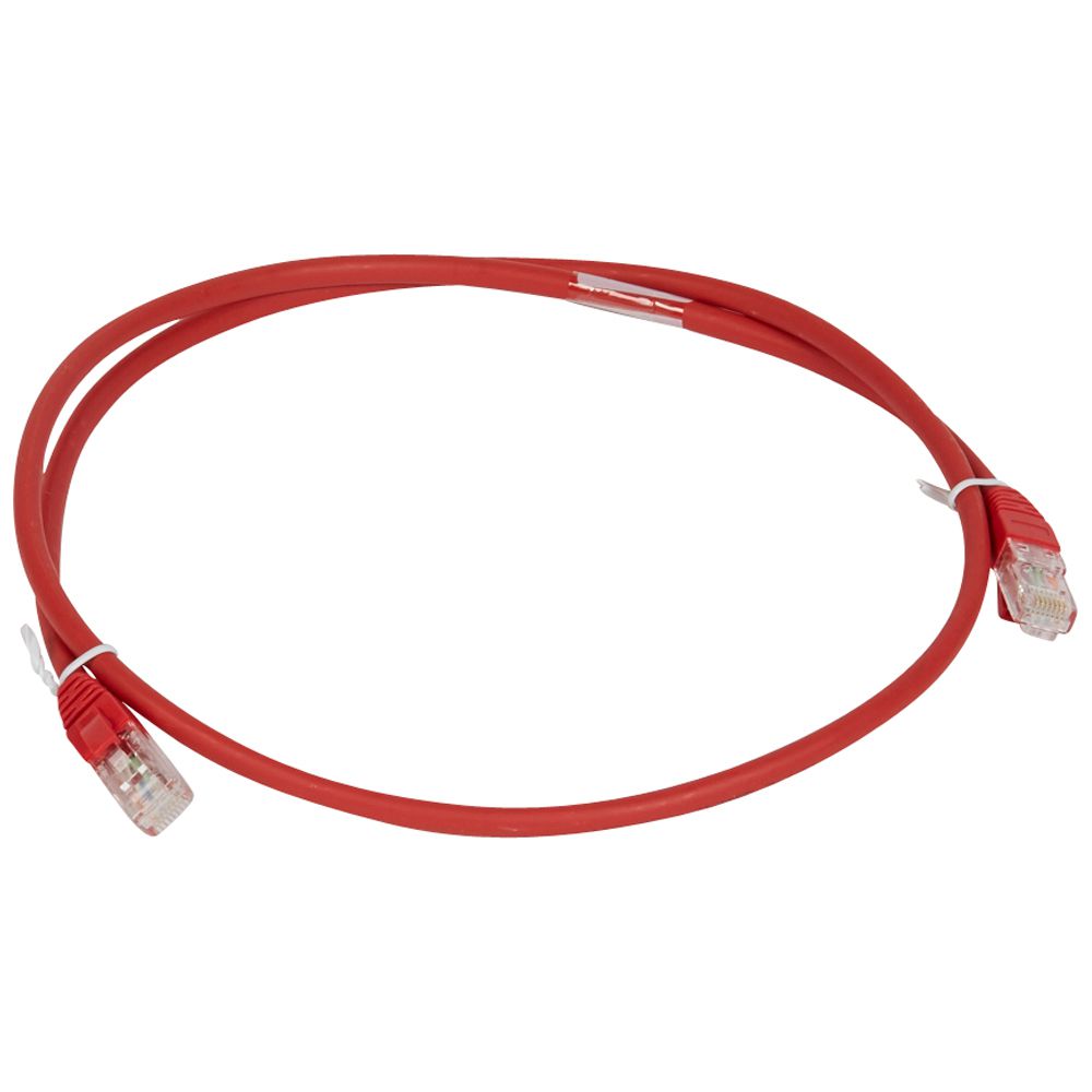 Patch Cord CAT6A UTP Rojo 1M 51878 LCS2 — Legrand — Legrand