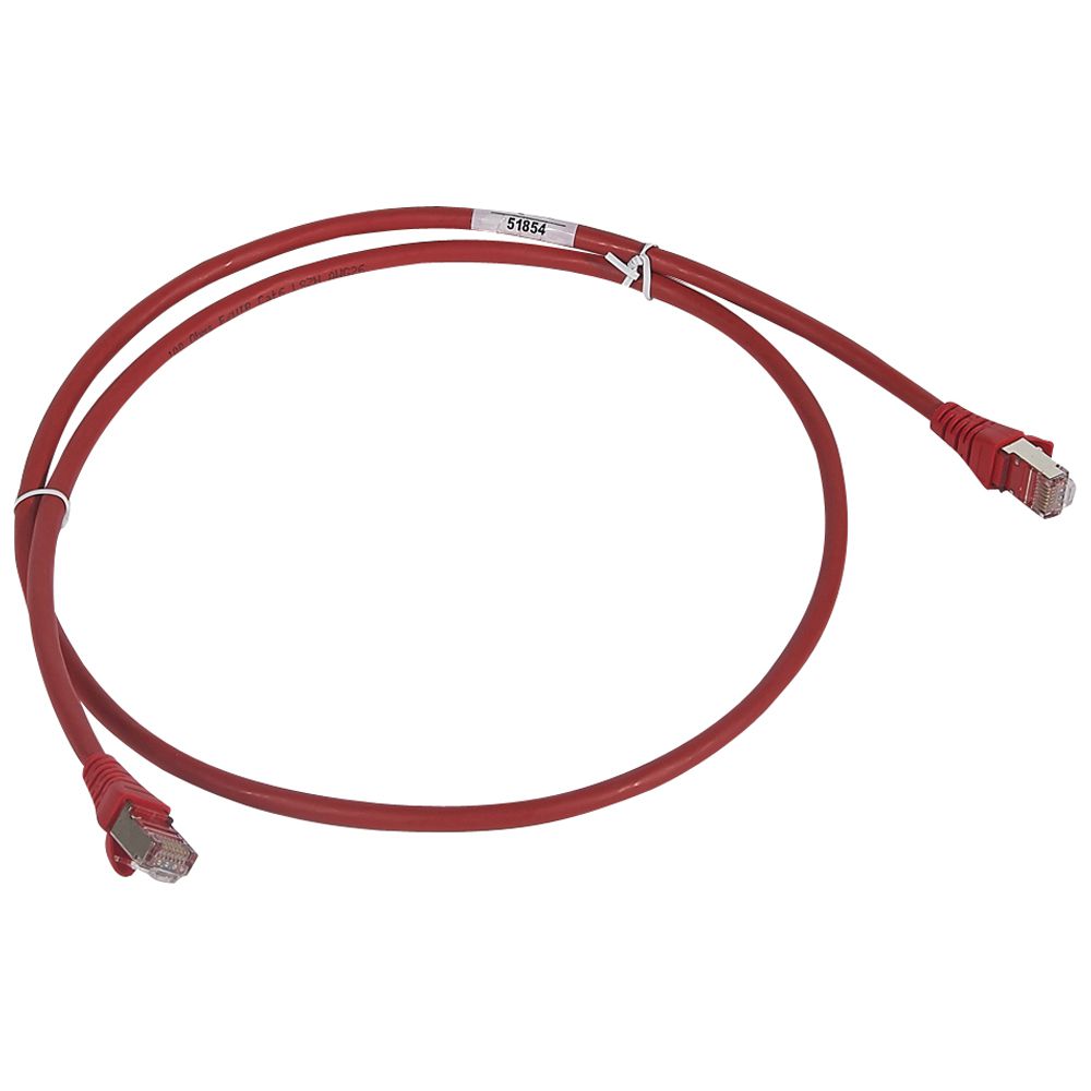 Patch Cord CAT6 FTP Rojo 1M 51854 LCS2 — Legrand — Legrand