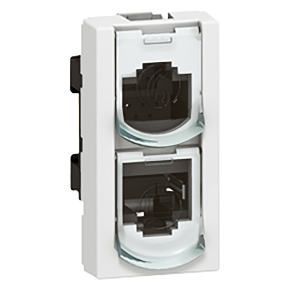 Tomas Dobles Rj 45 Ethernet/ethernet Mosaic 76538 — Legrand — Legrand