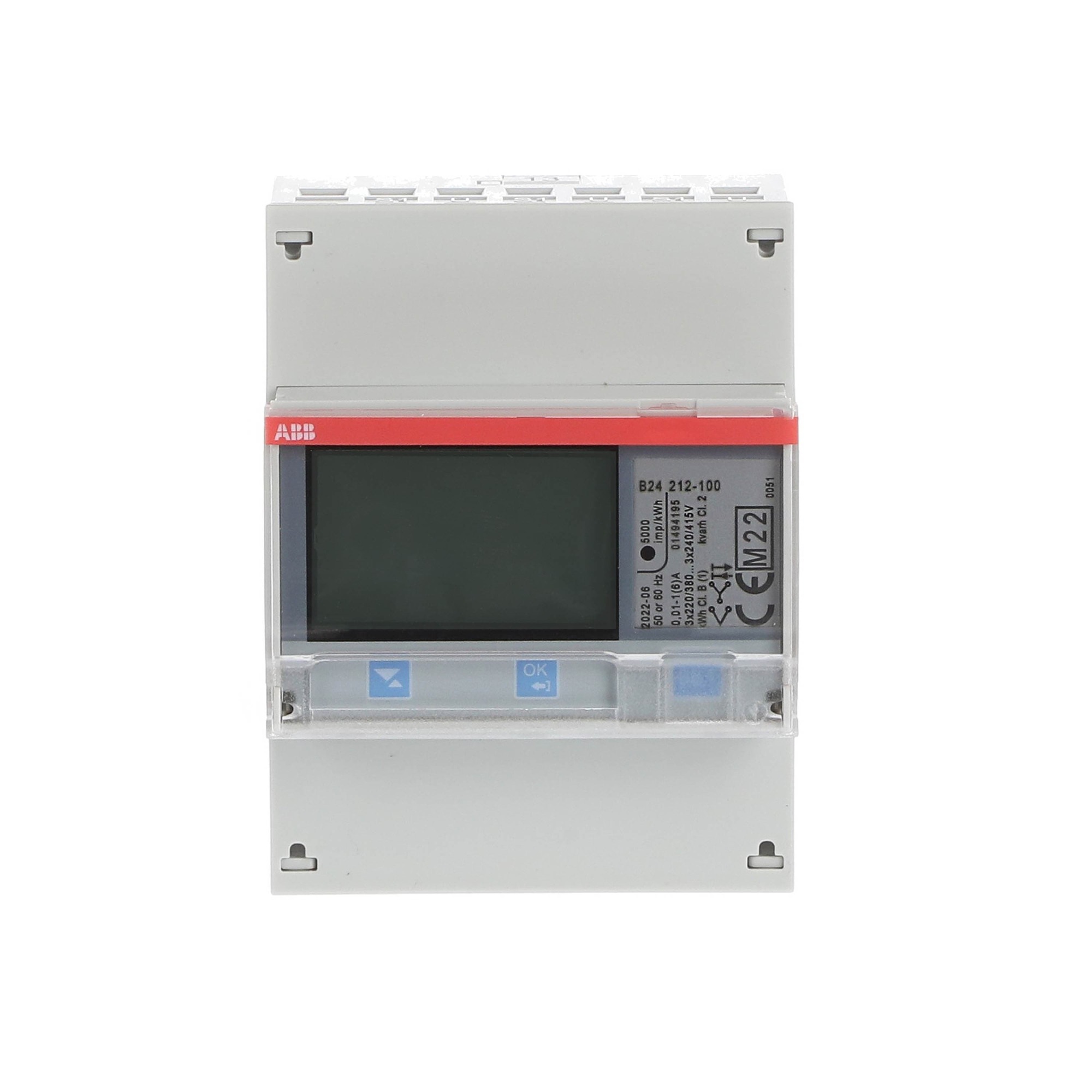 Contador de Energia Kwh B24 212-100 2CMA100180R1000 — ABB — ABB