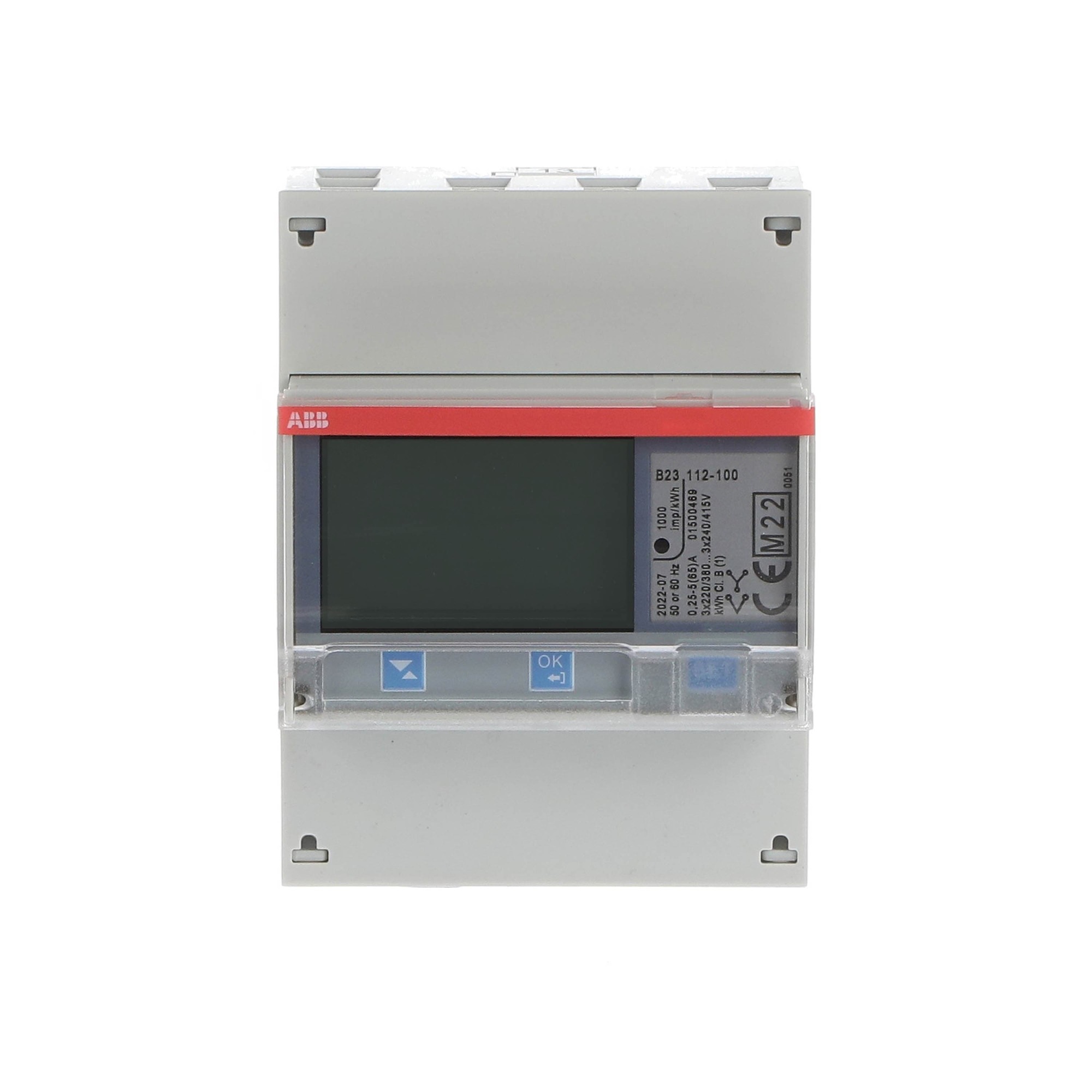 Contador de Energia Kwh Clase 1% 65A IP2 2CMA100164R1000 — ABB — ABB