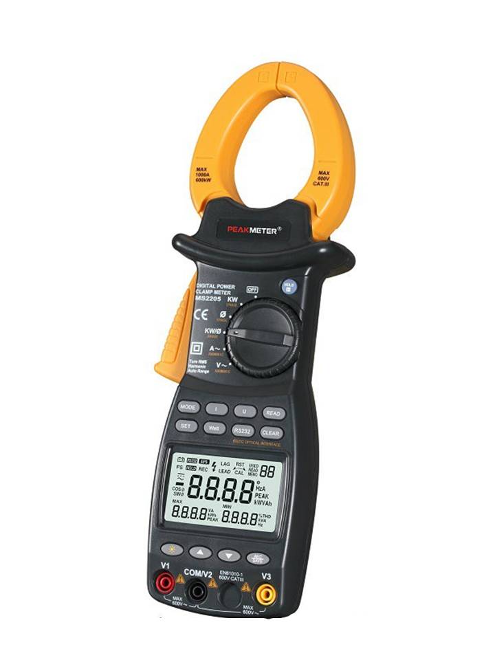 Pinza Amperimetrica Med Energia+ Harmon 2036229 — Peakmeter — Peakmeter