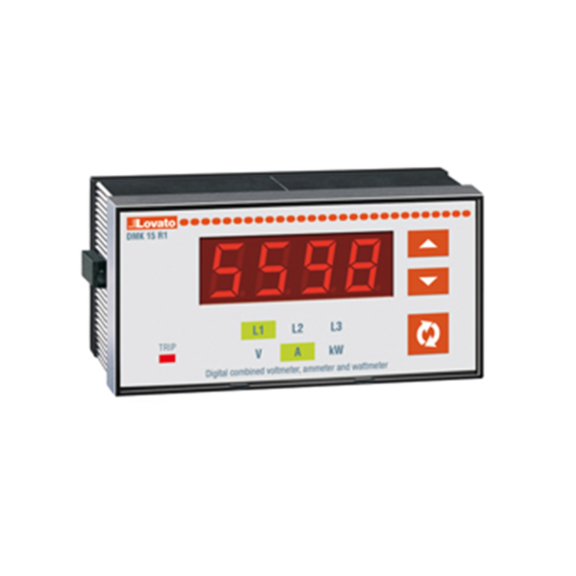 Multimetro Digital, Medicion de Voltaje, DMK15R1 — Lovato — Lovato