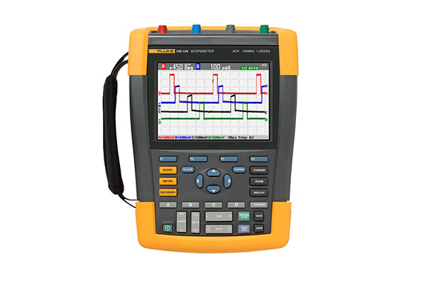 Flk Ociloscopio 100MHz 4CH Scc CAT3 1000 190-104_S — Fluke — Fluke