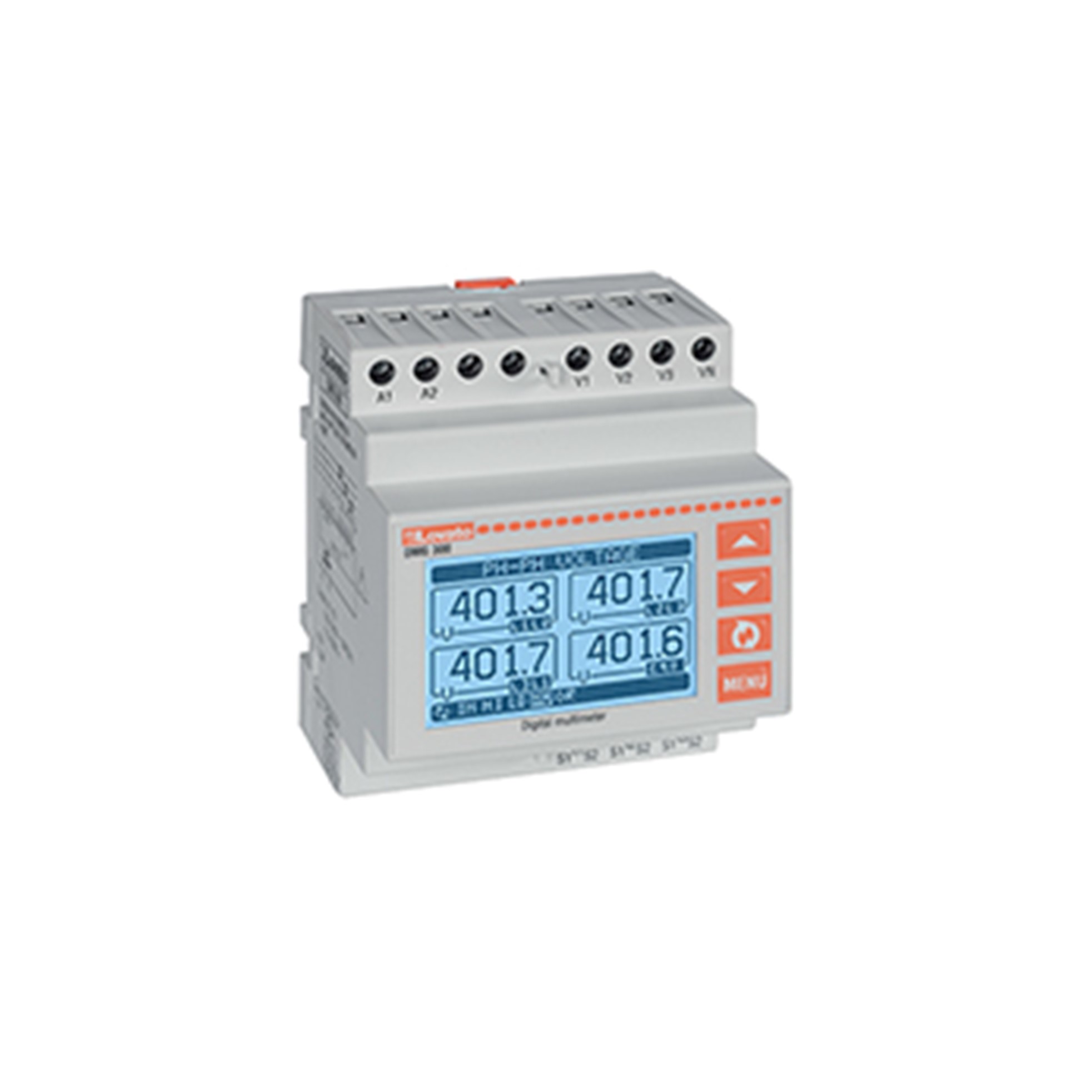 MULTIMETRO DIGITAL CON PANTALLA LCD, MONTAJE DIN, LOVATO DMG300 Lovato — Lovato