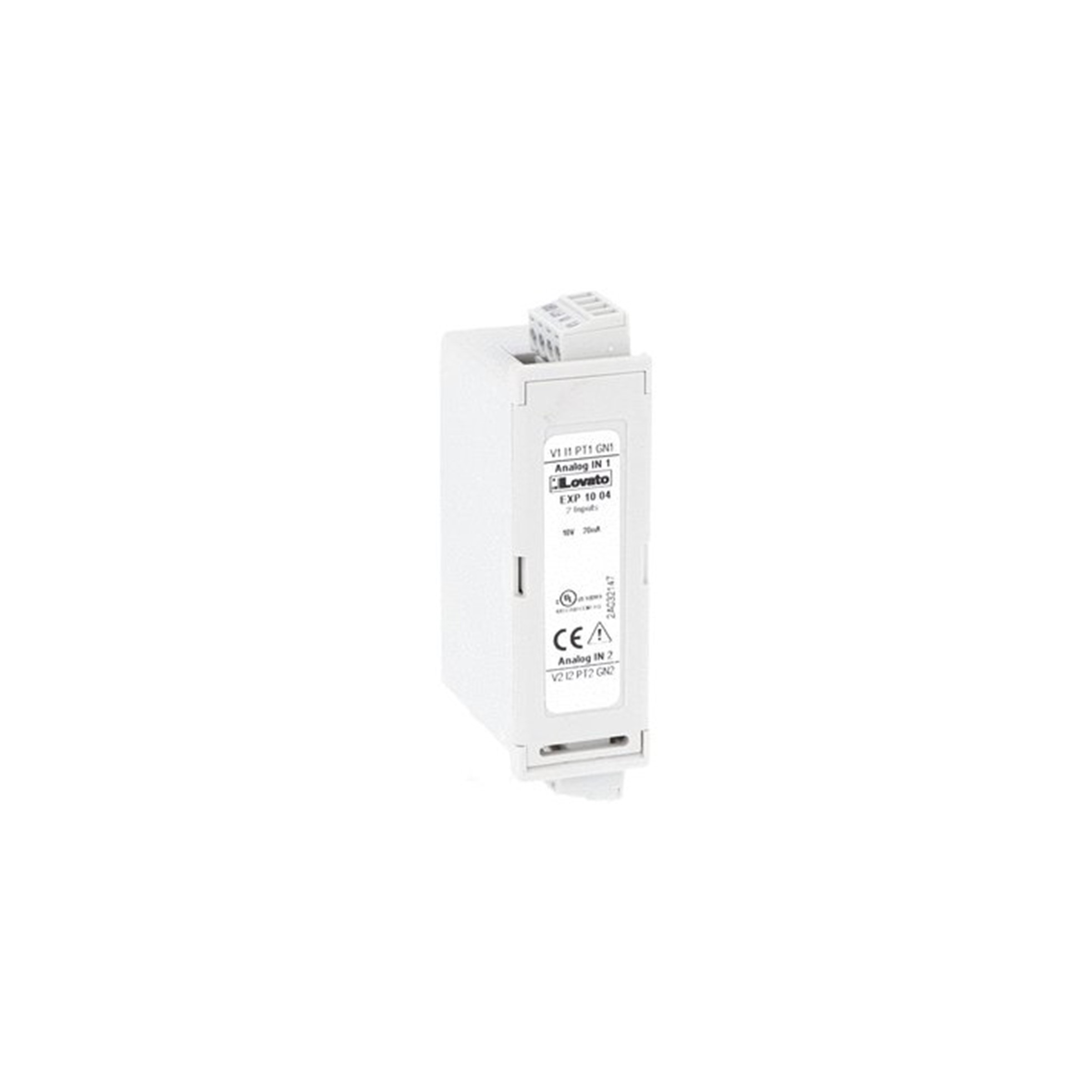 MODULO DE EXPANSION, 2 ENTRADAS PT100, 0/4-20mA, 0-10V, 0-5V, LOVATO EXP1004 Lovato — Lovato