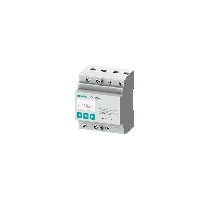 Medidor Multifuncion Sentron PAC1600 Modbus Rtu 230V 80A 7KT1665 — Siemens — Siemens