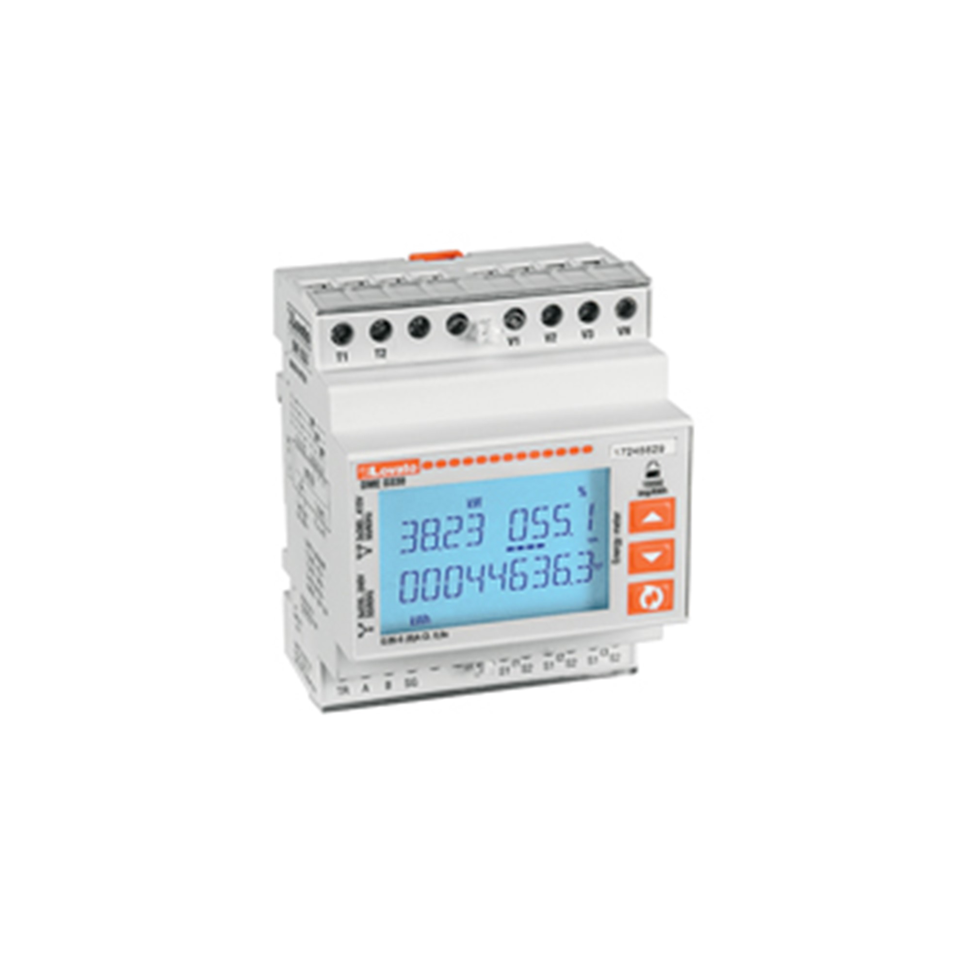MEDIDOR DE ENERGIA DIGITAL (REMARCADOR) TRIFASICO, USO CON TT/CC, PUERTO RS485, LOVATO DMED330 Lovato — Lovato