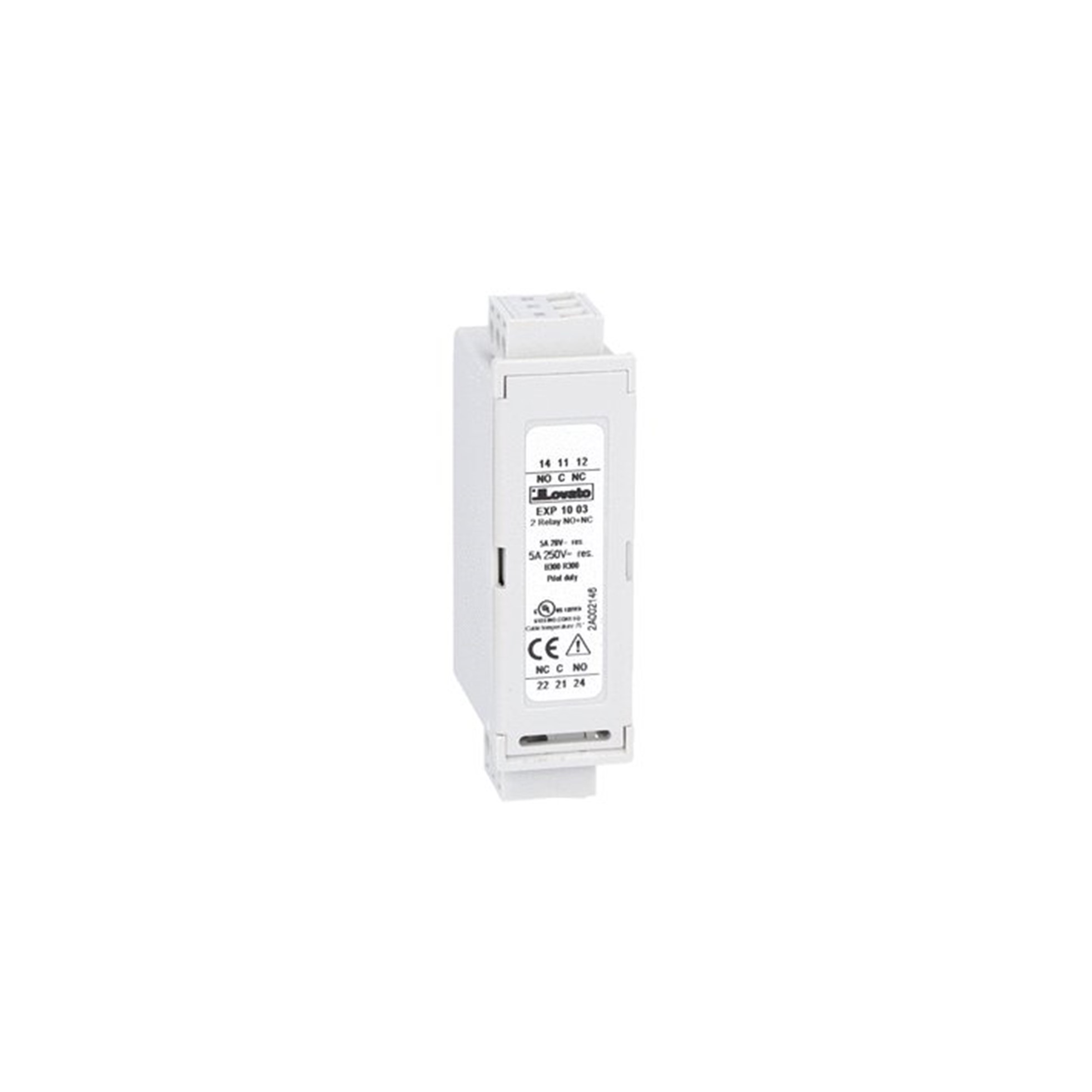 MODULO DE EXPANSION, 2 SALIDAS POR RELE 5A/250VCA, LOVATO EXP1003 Lovato — Lovato