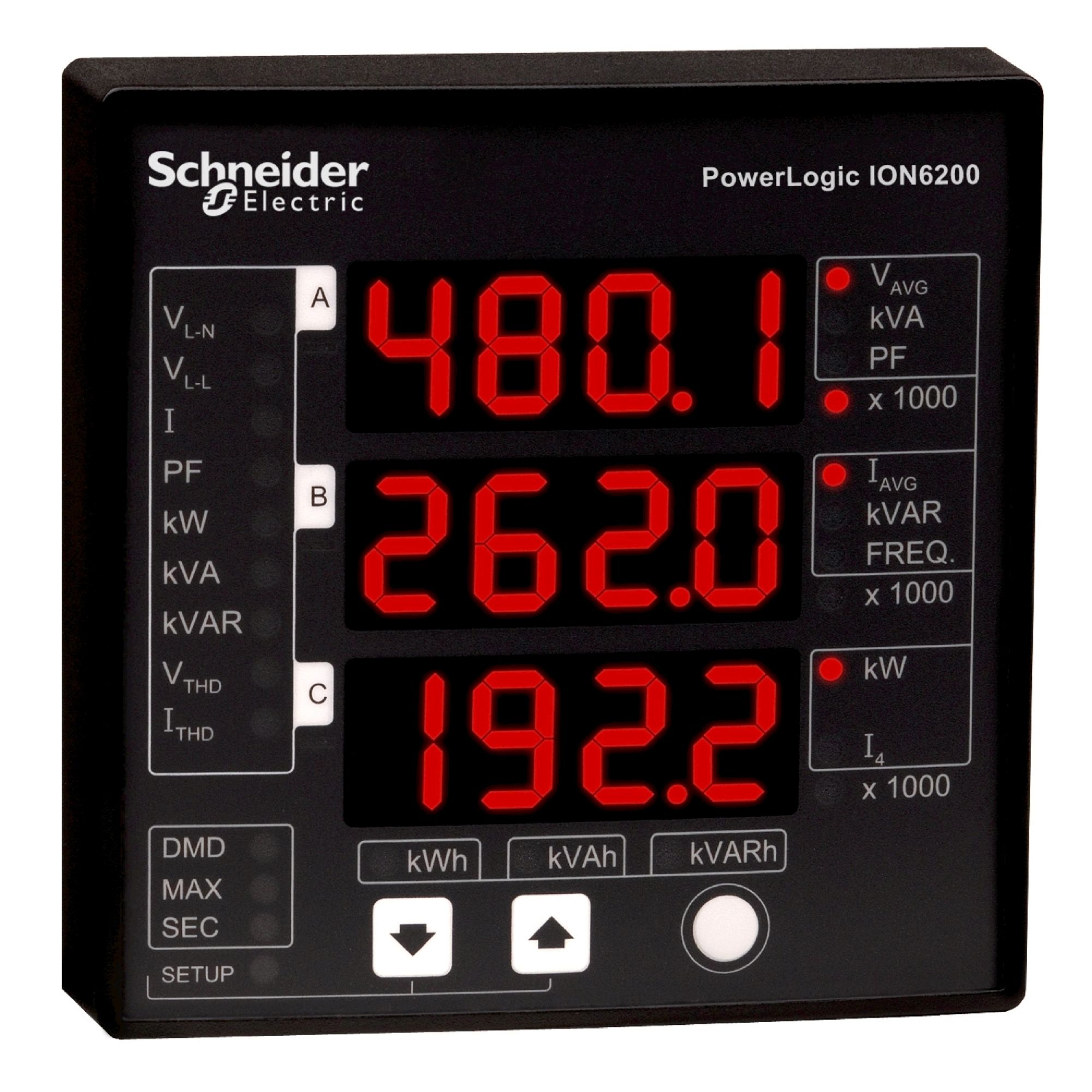 Central de Medida ION6200kW CI0.5 - Modbus M6200A0A0B0A0A0R — Schneider Electric — Schneider Electric