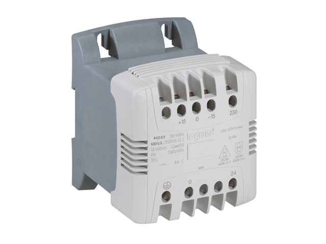 Transformador 230-400/115-230V 630VA 44267 Legrand — Legrand