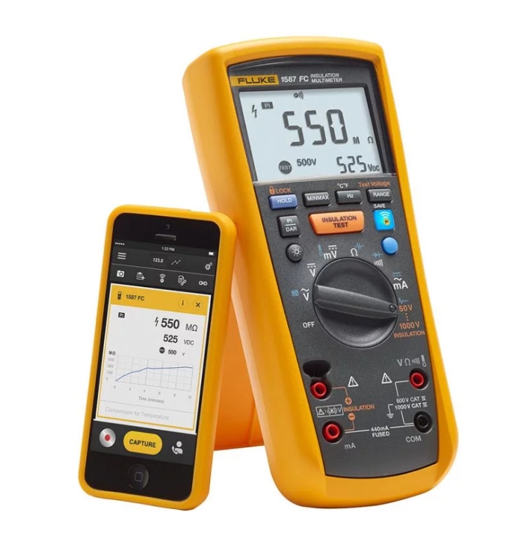 Flk Cert Calib Med Res Aisl 1587/1577FC Cert 1587_1577 — Fluke — Fluke