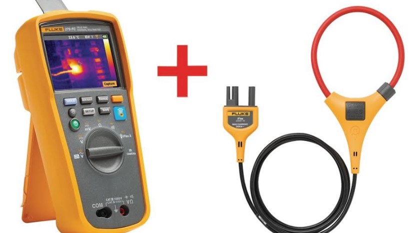 Kit Compuesto de Multimetro Termografico Trms y Sonda de Corriente 279FC/iFLEX 279FC_IFLEX — Fluke — Fluke