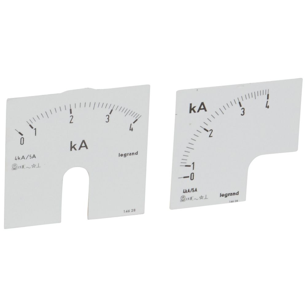 Cuadrante de Medida para Amperimetro Analogo 0-4000A. 14628 — Legrand — Legrand