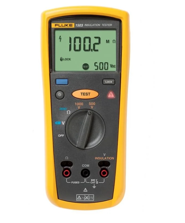 Flk Cert de Cal Med Res Aislacion 1503 Cert 1503 — Fluke — Fluke
