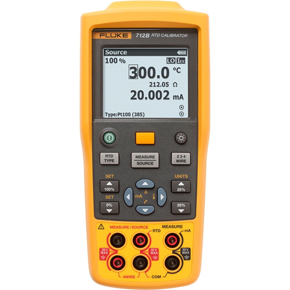 CALIBRADOR DE TEMPERATURA RTD FLUKE 712B Fluke — Fluke