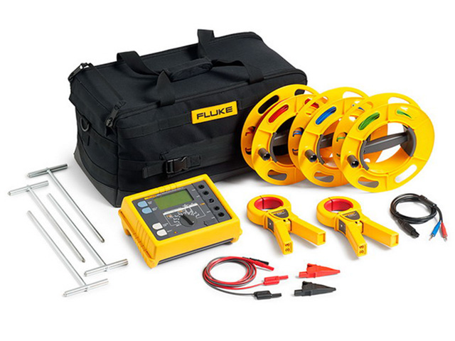 Kit Compuesto de Medidor de Resistencia a Tierra Mas Accsesorios 1623-2/KIT 1623-2_KIT — Fluke — Fluke