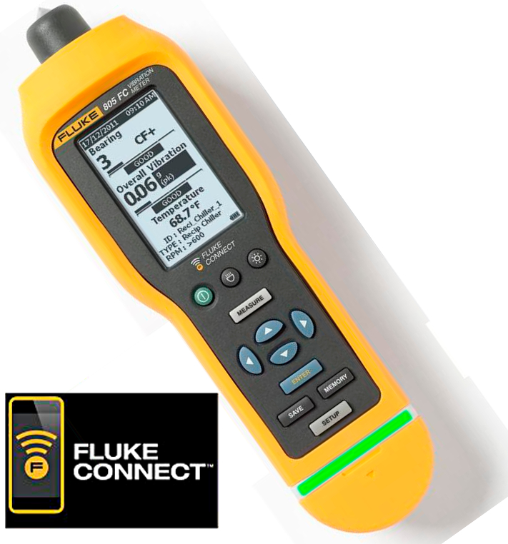 Medidor de Vibraciones 805 Fc — Fluke — Fluke