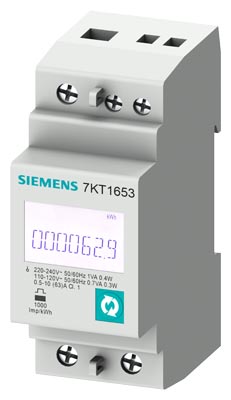 Medidor Multifuncion Sentron PAC1600 Modbus Rtu 230V 63A 7KT1651 — Siemens — Siemens