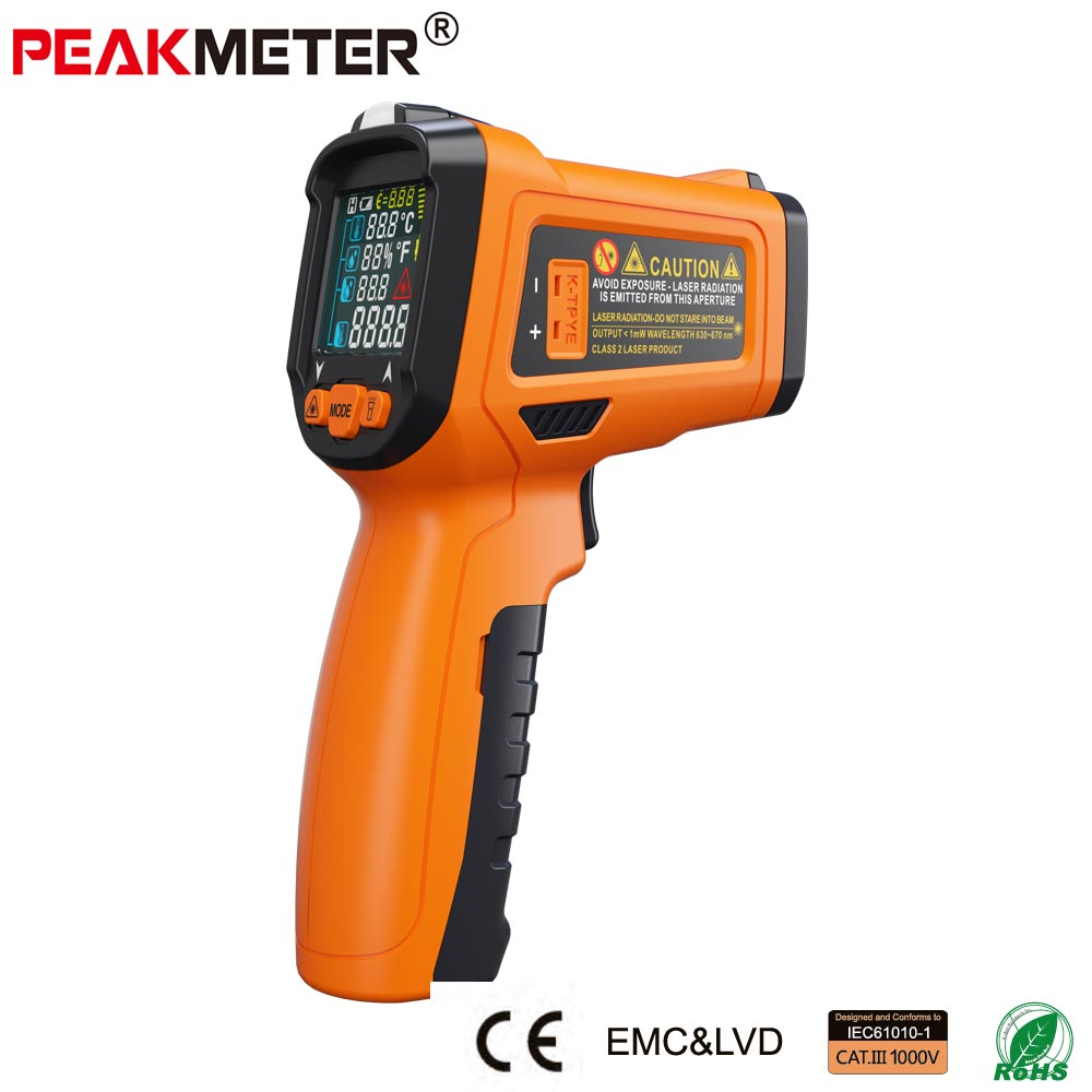 Termometro Infrarrojo y Humedad 2025629 — Peakmeter — Peakmeter