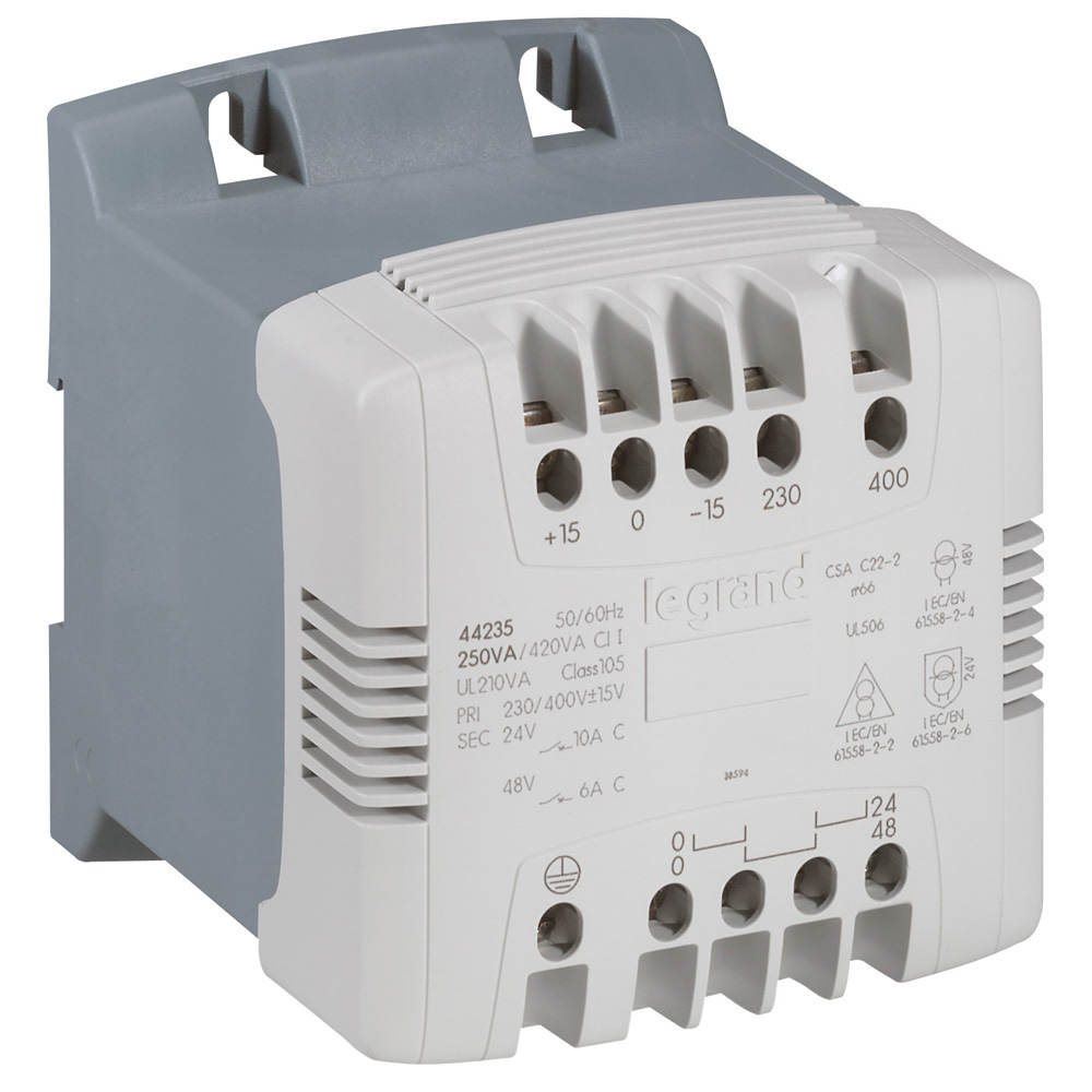Transformador 230-400/24-48V 250VA 44235 Legrand — Legrand