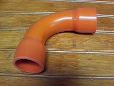 Curva PVC SCH40 3/4 X 90G Naranja 30.10.020 — Lider PVC — Lider PVC