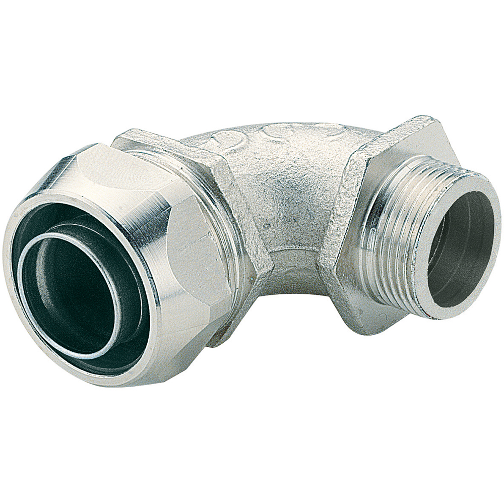 Conector Metalico Curva 90G M40x1,5 D=35mm para Conduits Flexibles 382347 — Legrand — Legrand