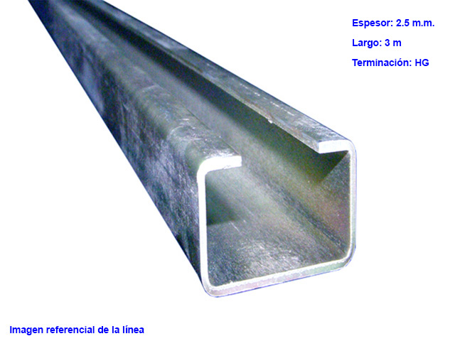 Perfil 42x42x3000x2.5mm (HG) 337411688 — Otras Marcas