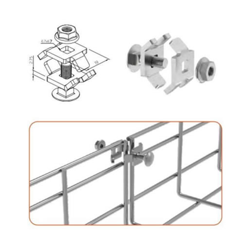 Kit 50 Eclisas Montaje Recta y Curva Hg ACPC1000HG — FNX — FNX