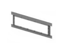 Placa Montaje Mod Ezd 44 CM250230 CF/2 — Legrand — Legrand