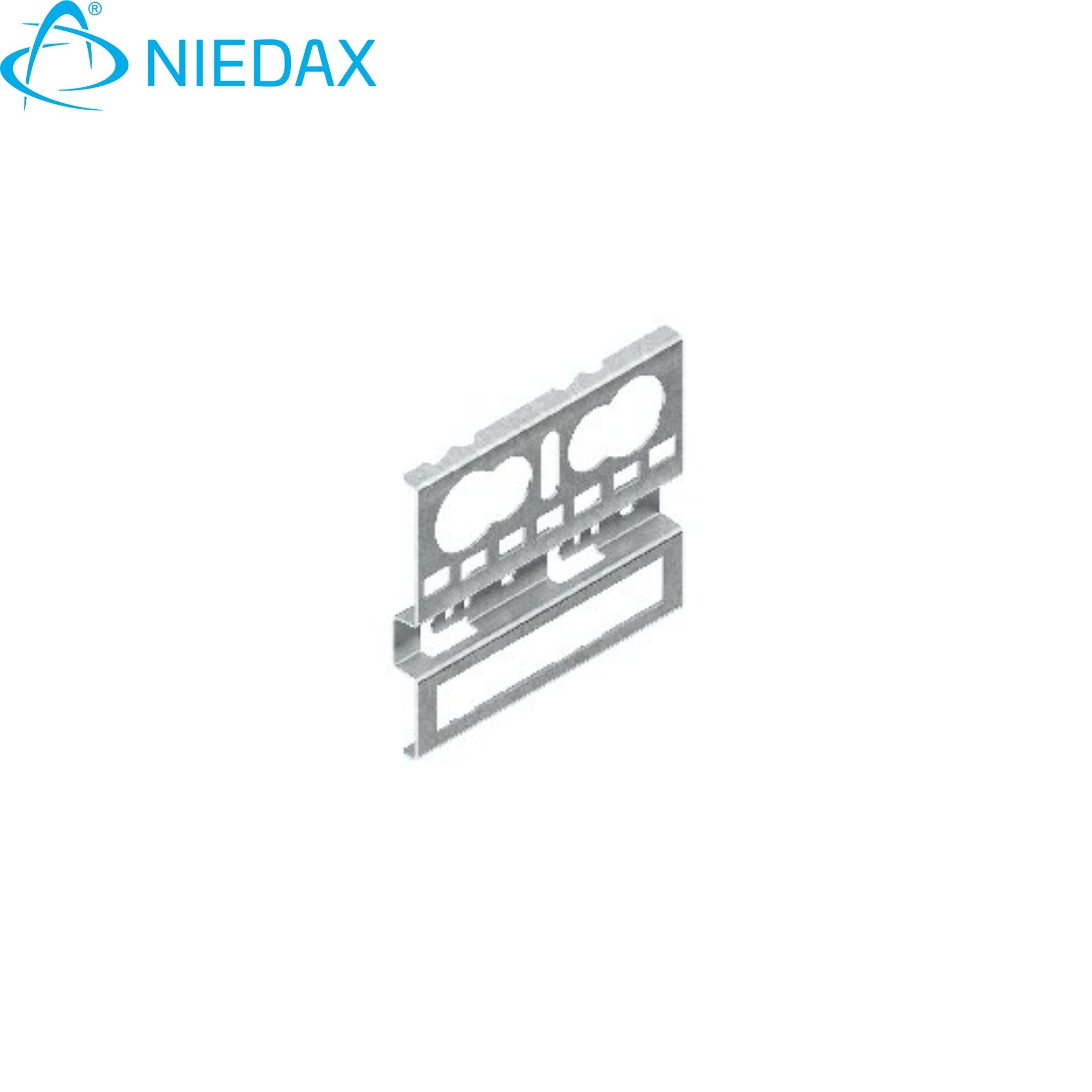 Placa Canastillo para Flexible Mtcup 104x94 191826 — Niedax — Niedax