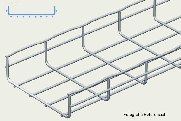 Cf Bandeja 54 400 Inox 316L (X Tira 3 MT CM000204 — Legrand — Legrand