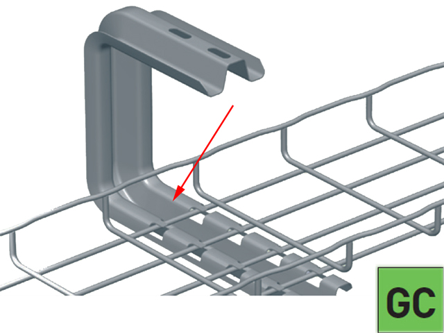 Cablofil Sop 2 Band Muro Csn 200 Gc CM556323 — Legrand — Legrand