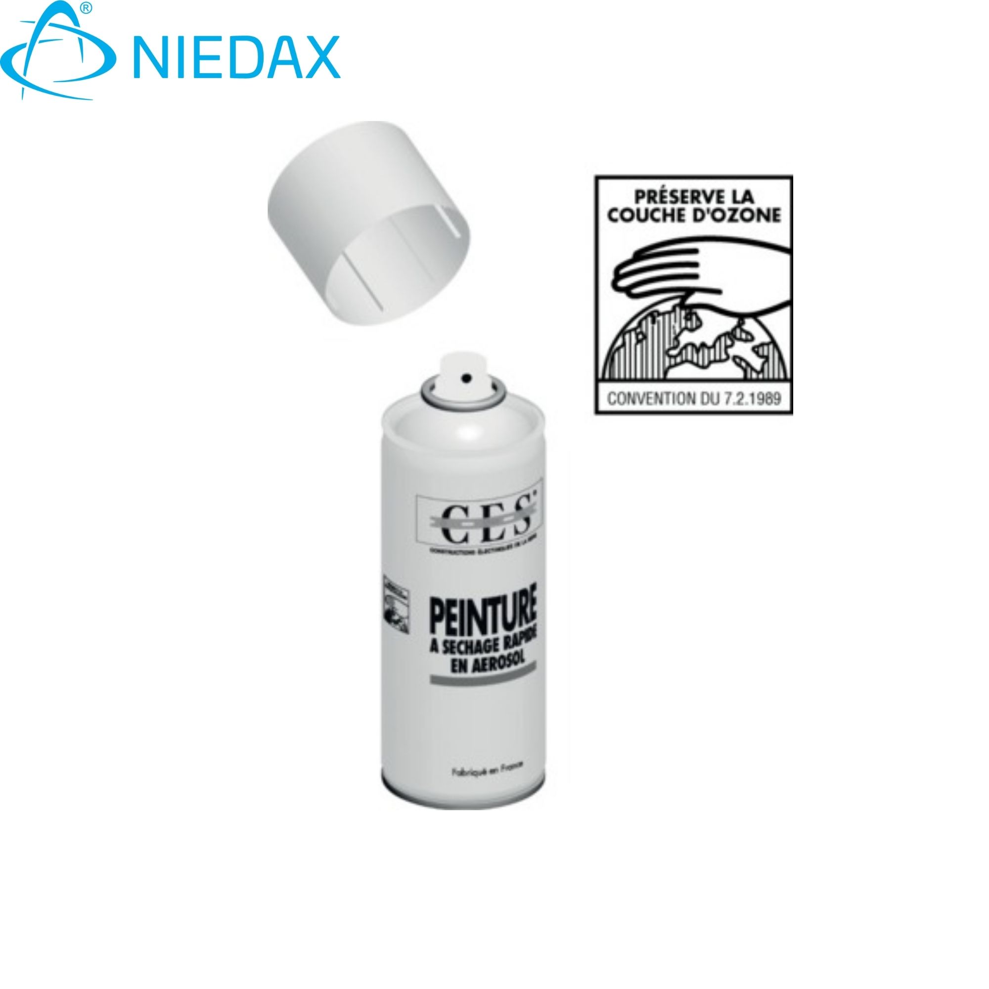 Ndx Aerosol Spray Galvapack 500ML 23550 — Niedax — Niedax