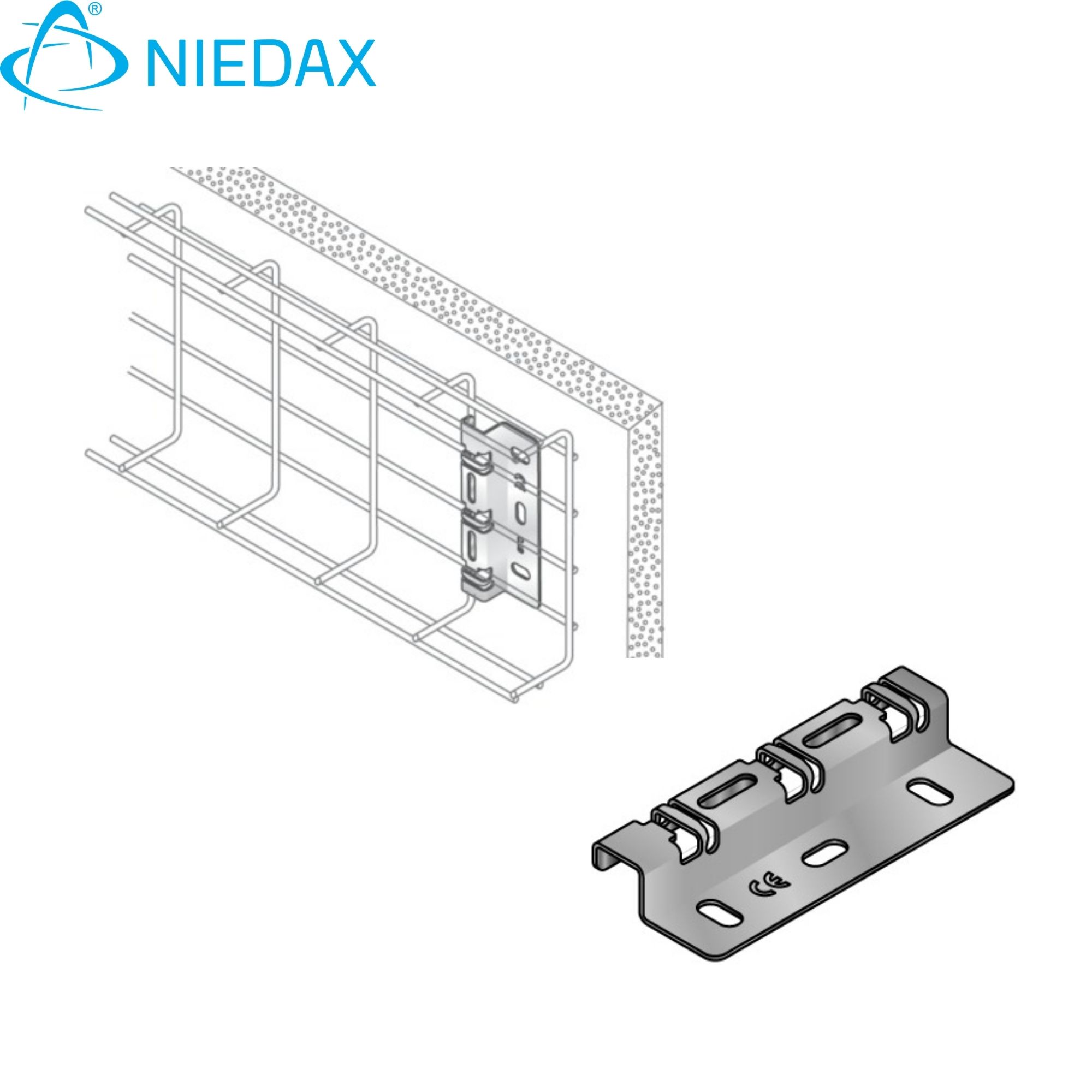 Soporte Zuf 150 U Zm 553147 — Niedax — Niedax