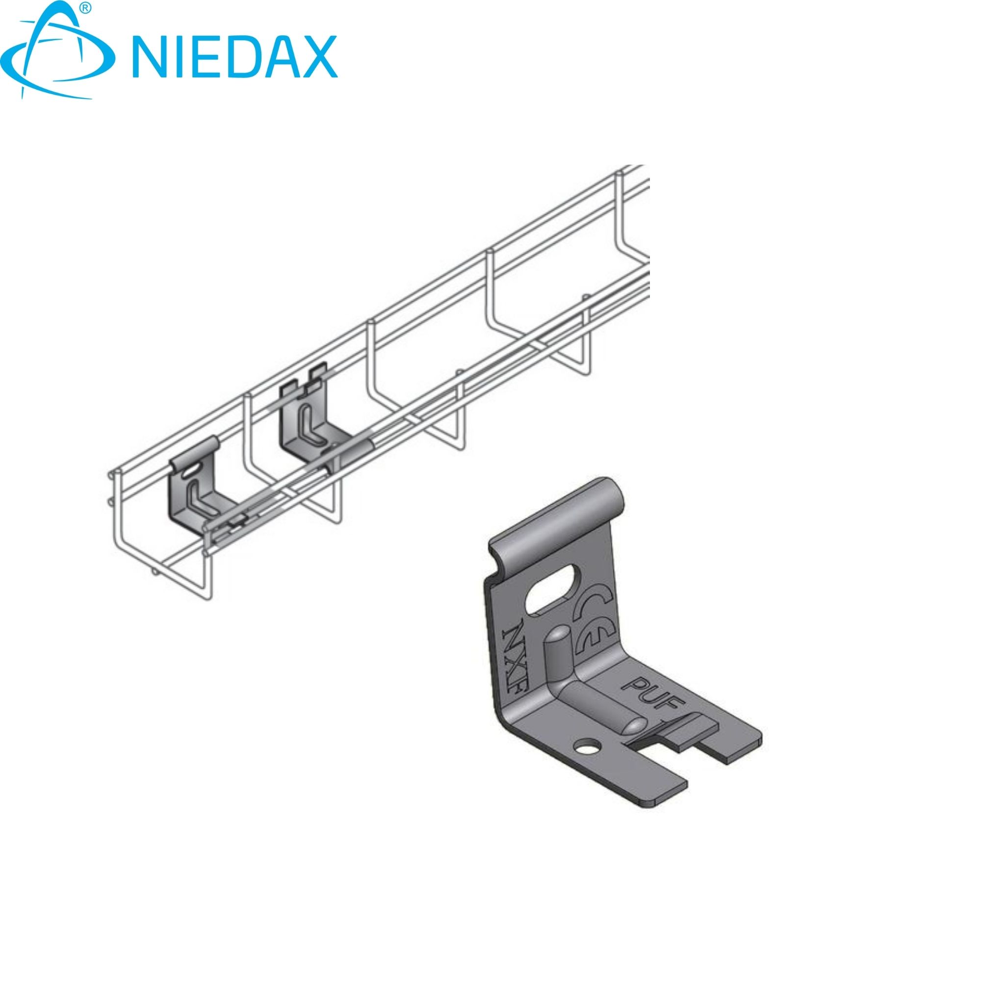 Mtc Puf Soporte SS304 (Set 50U) 554036 — Niedax — Niedax