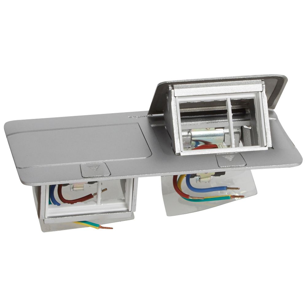 Caja Piso 6 Modulos (2x3) Alum/mate 54012 — Legrand — Legrand