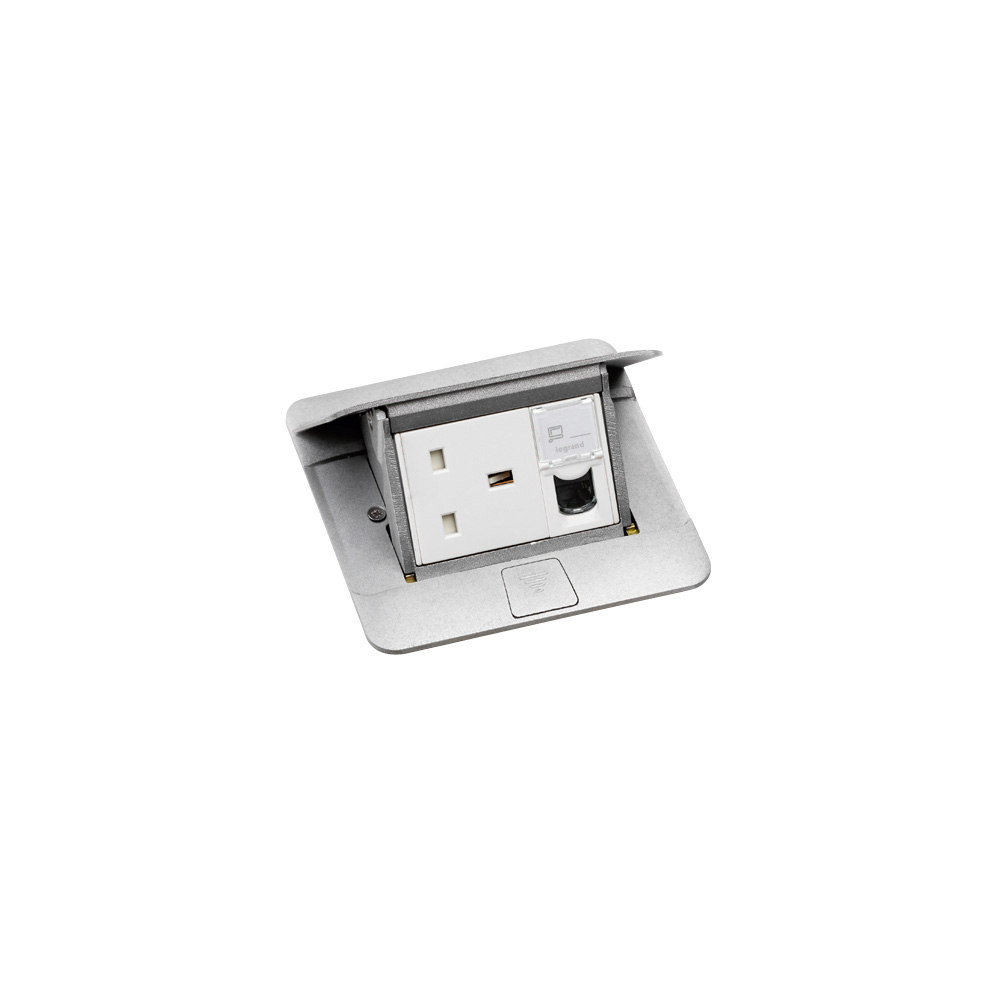 Caja Piso 3 Modulos Alum/mate 54010 — Legrand — Legrand