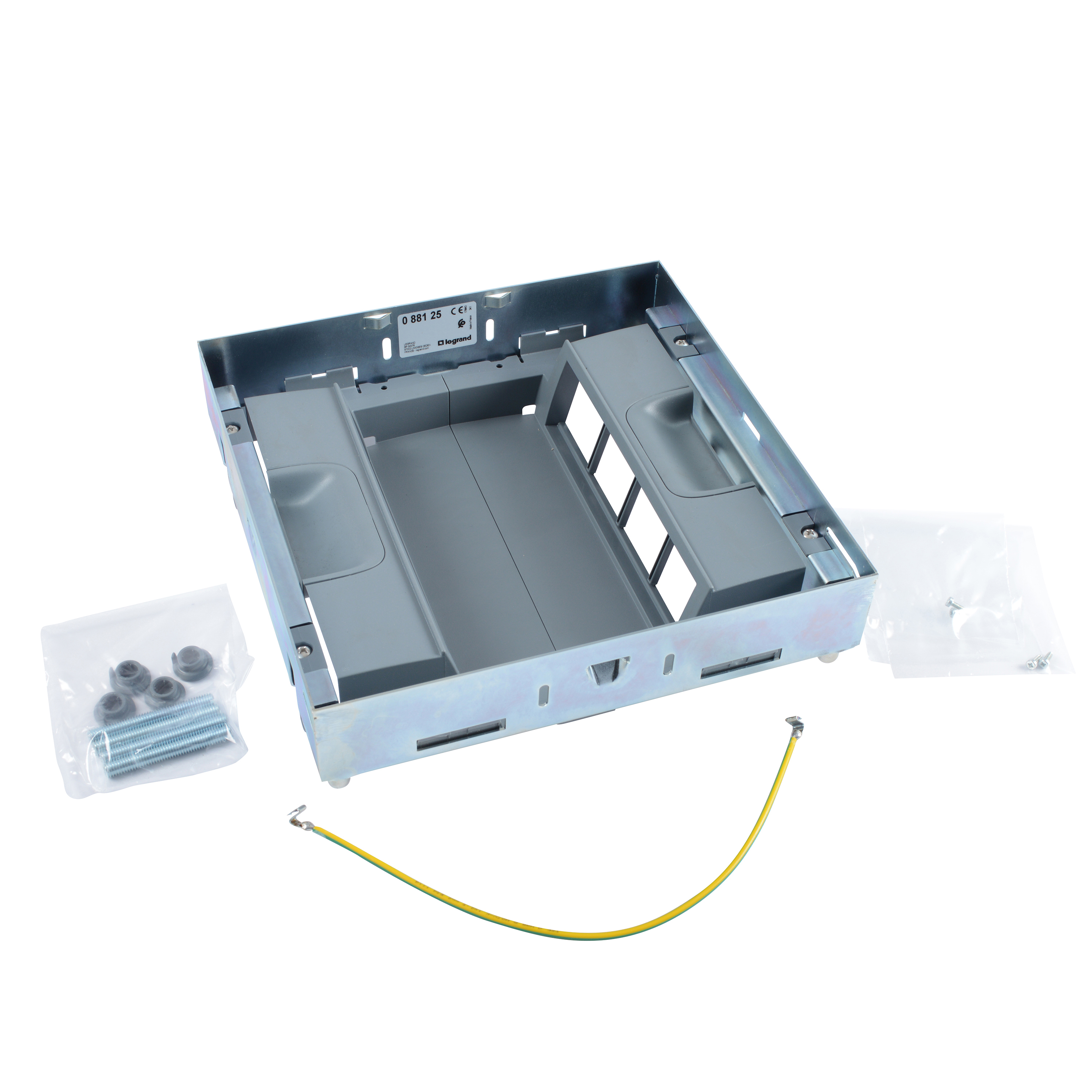 Soporte Caja de Piso 16 (2x8) Modulos 88125 — Legrand — Legrand