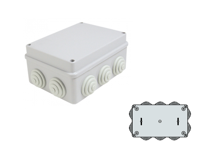 Caja Estanca 150x110x70mm 10 Salidas IP55 11230834 — FNX — FNX