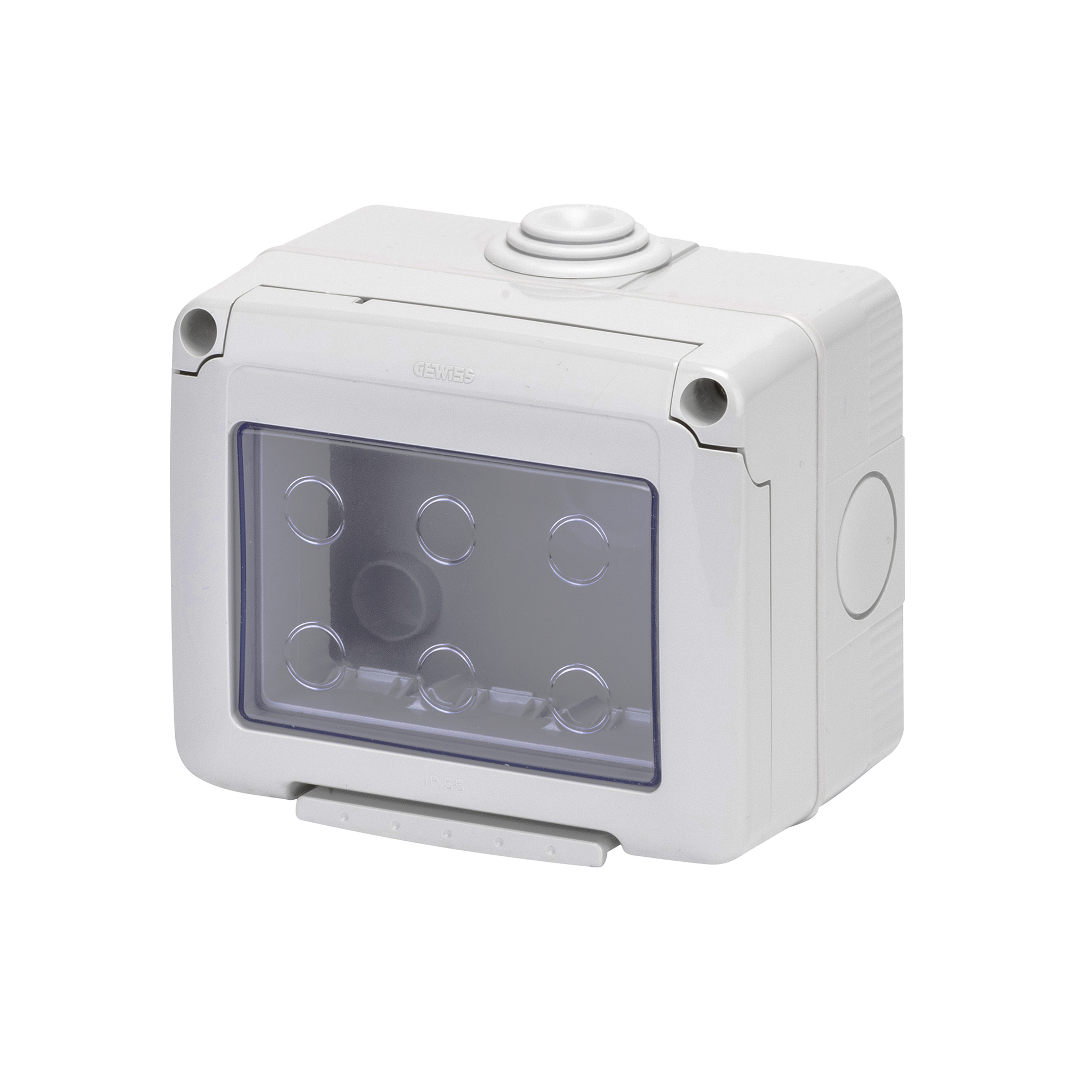 Caja Estanca 3 Modulos IP55 Libre de Halogeno GW27043 — Gewiss — Gewiss
