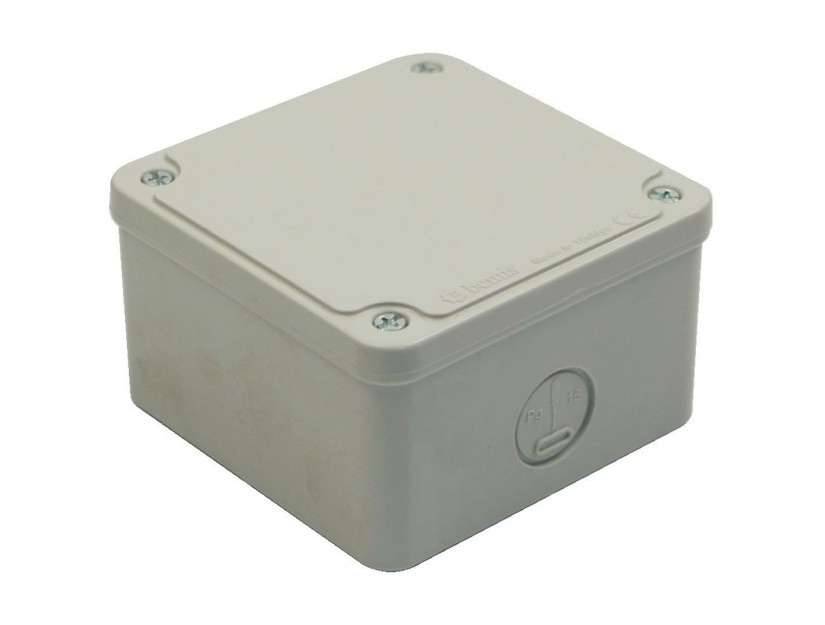 Caja Estanca 2 Salidas 95x95x60mm IP44 Libre de Halogenos Bemis 11235435 — FNX — FNX