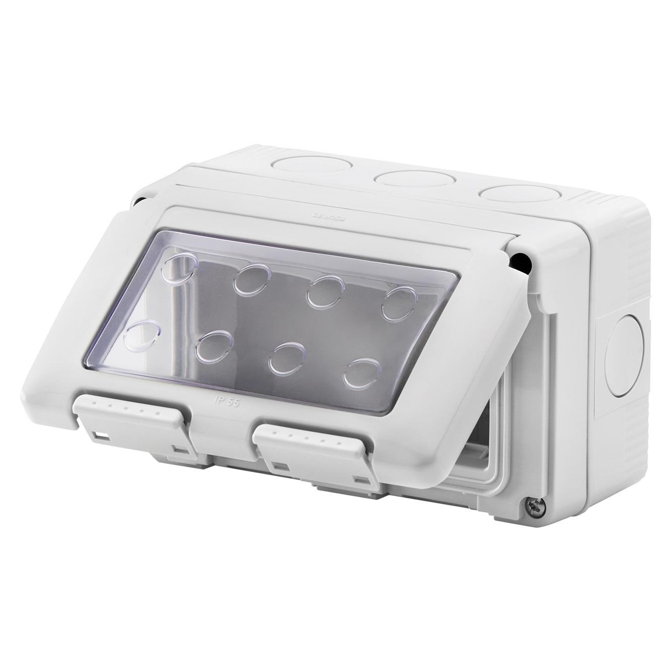 Caja Estanca 4 Modulos IP55 Libre de Halogeno GW27044 — Gewiss — Gewiss
