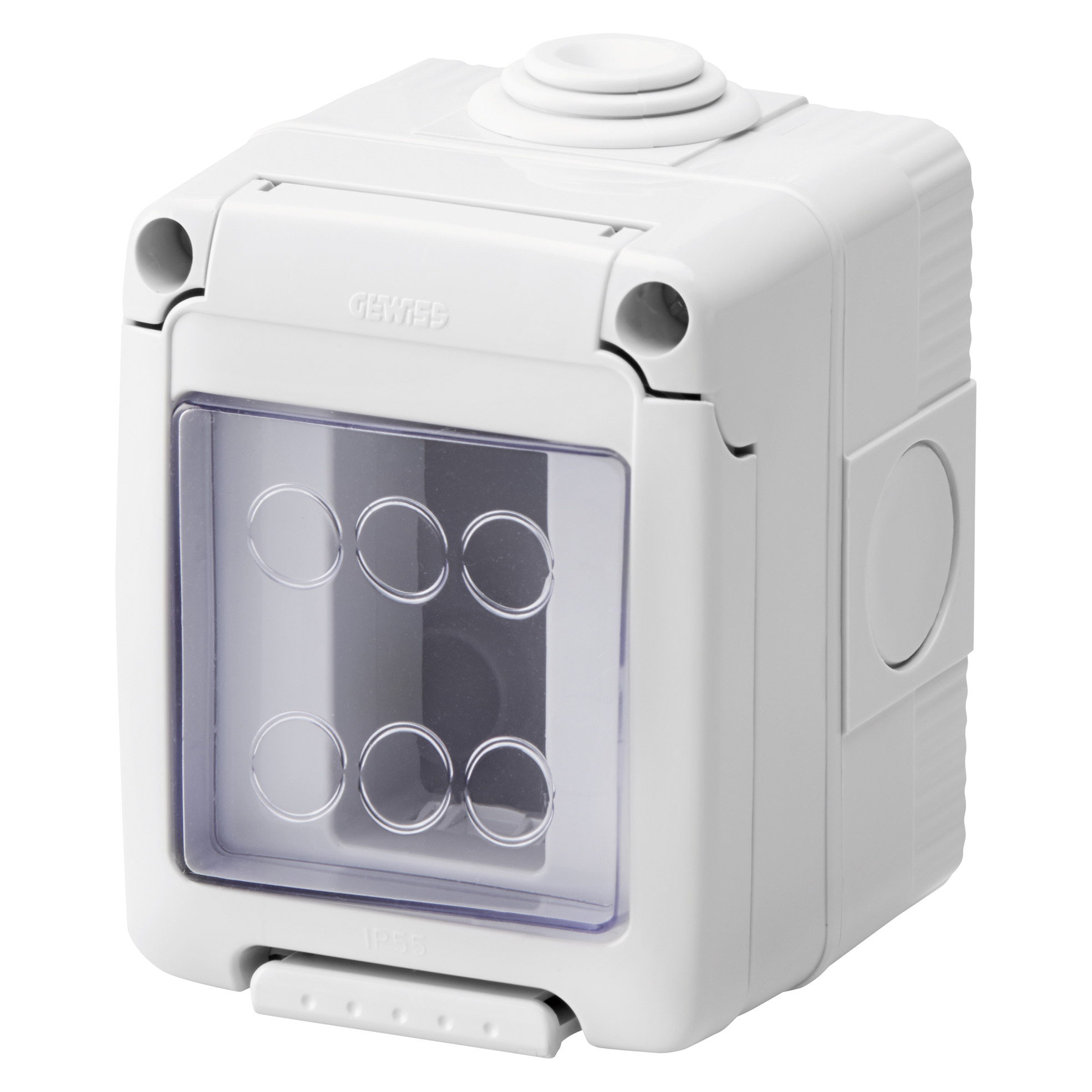 Caja Estanca 1 Modulo IP55 Libre de Halogeno GW27041 — Gewiss — Gewiss