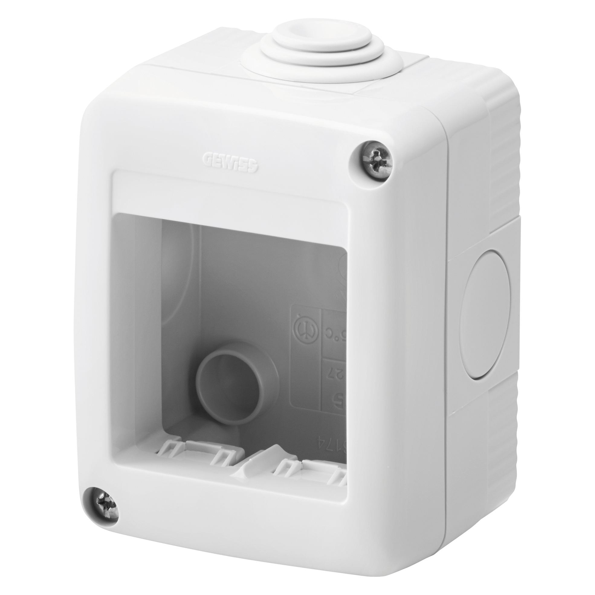 Caja Estanca 2 Modulos IP40 Libre de Halogeno GW27002 — Gewiss — Gewiss