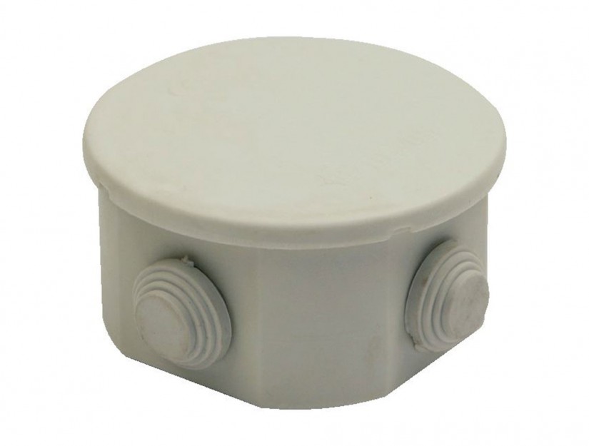 Caja Estanca IP44, Libre de Halogenos, 4 Salidas, Circular, Bemis 11235035 — FNX — FNX