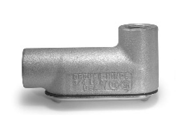 Ch Condulet Al/inyec Lb 1 1/4 Con Tapa LB43 — Crouse Hinds — Crouse Hinds
