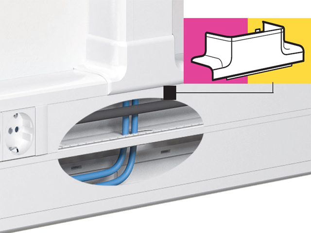 Derivacion en T Dlp Snap On 50 X 80mm 75671 — Legrand — Legrand