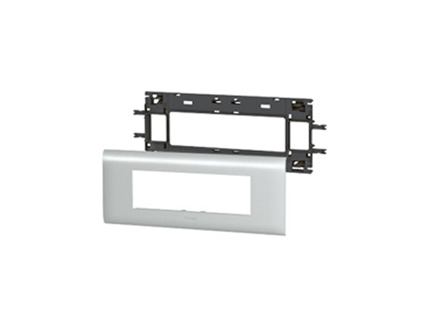Marco Mosaico Dlp Aluminio 6 Modulos 11216 — Legrand — Legrand