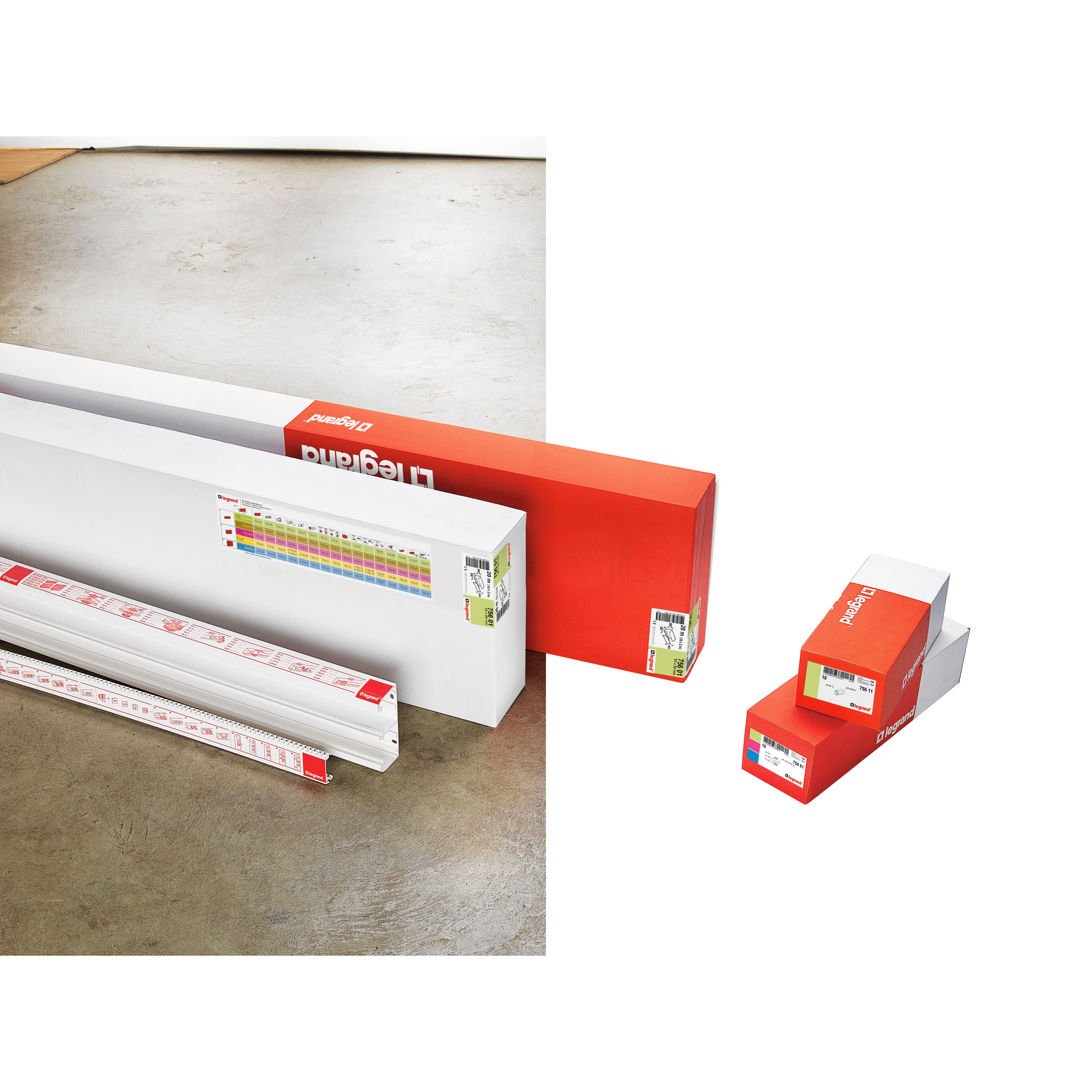 Tapa Final Dpl Snap On 50x80mm 75611 — Legrand — Legrand